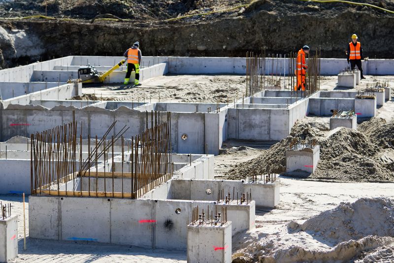 Commercial Slab Construction in Gig Harbor, WA